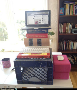 DIY Sit & Stand Desks - The Books