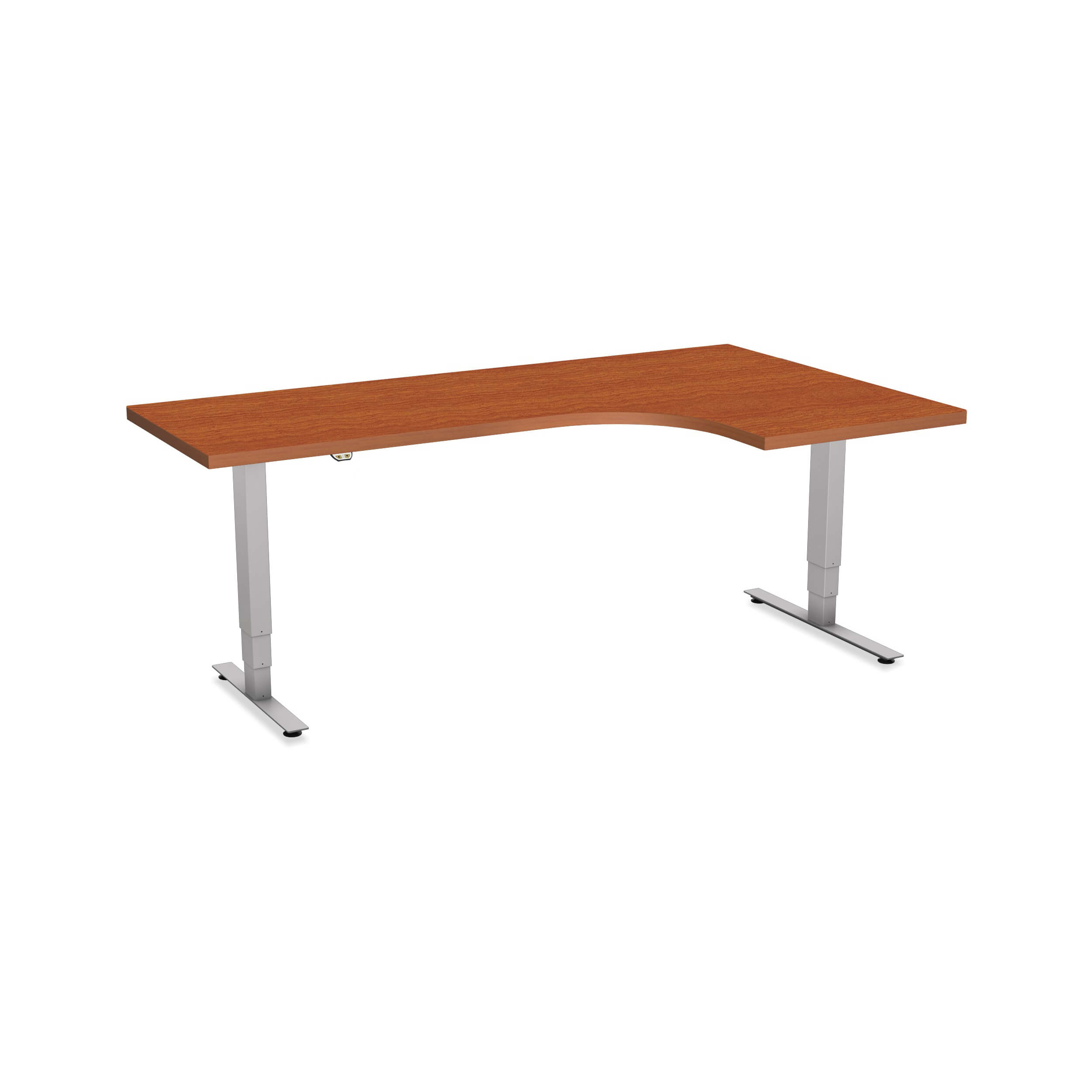 Corner standing desk CUB PATR 723624 ECL WC EPS