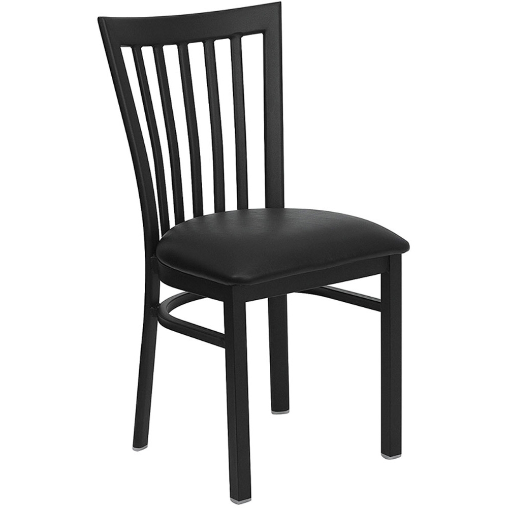 Restaurant chairs CUB XU DG6Q4BSCH BLKV GG FLA