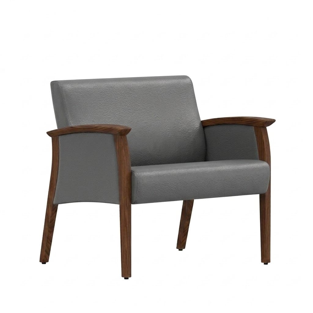 Bariatric seat low cool grey