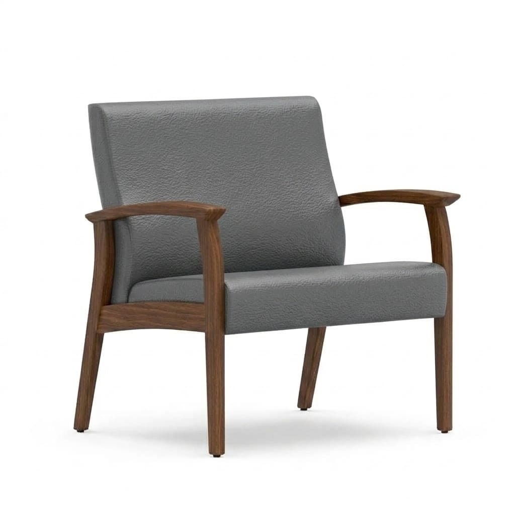 Big bariatric chair cool grey 1