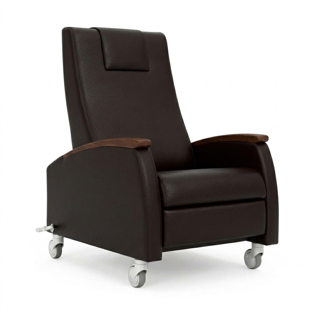 Dynacure motion recliner casters espresso Dynacure motion recliner casters espresso
