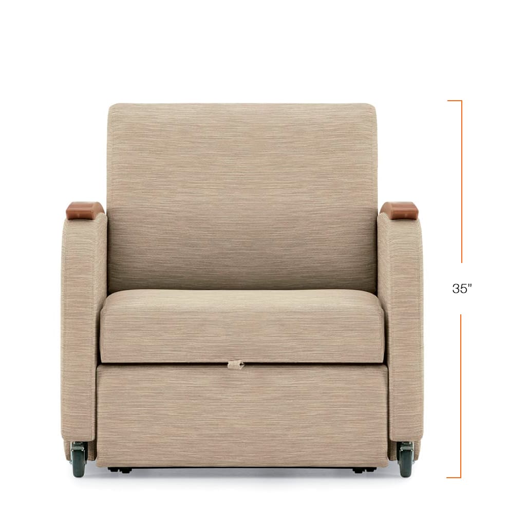 Sleeper chair measures 2 Sleeper chair measures 2