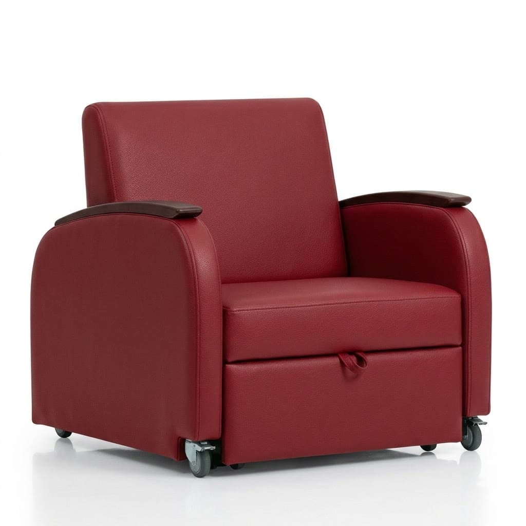 Sleeper chair red barn 3 Sleeper chair red barn 3