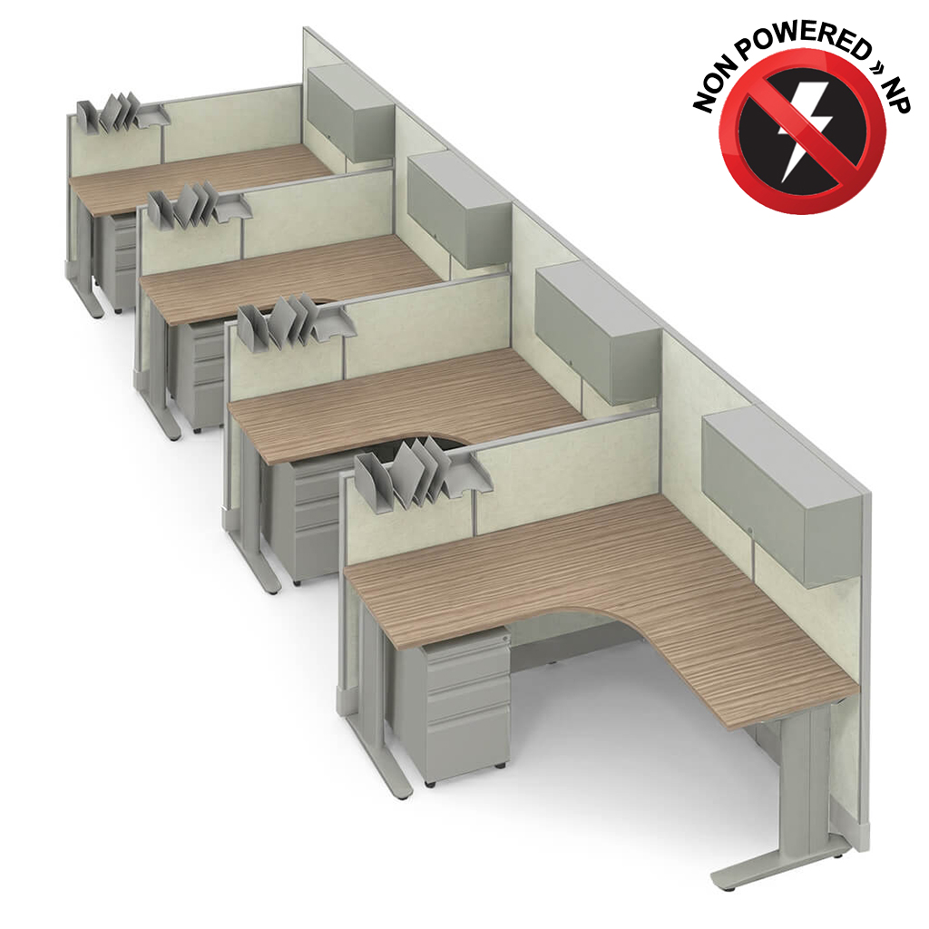 cubicle-desks-l-shaped-workstation-4pack-inline-non-powered-with-storage-sign.jpg