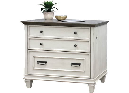 Home office ideas home office storage ideas antique white file cabinet angle view