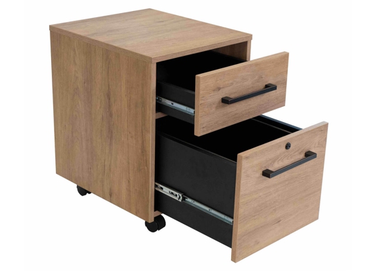 Office file cabinets office pedestal mobile pedestal 2 drawer angle natural 1 Office file cabinets office pedestal mobile pedestal 2 drawer angle natural 1