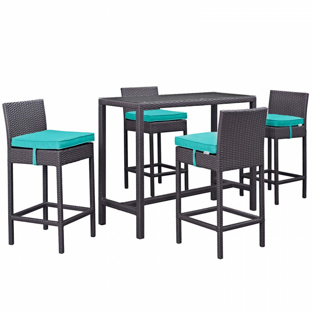 Outdoor bar furniture CUB EEI 1964 EXP TRQ SET MOD