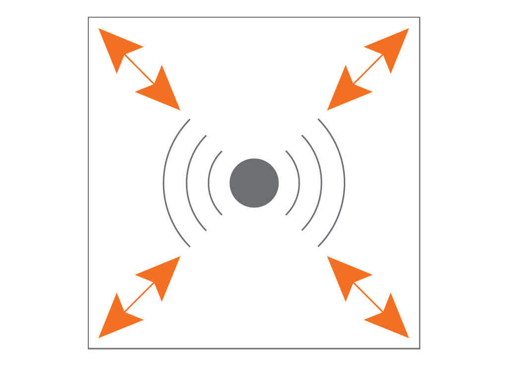 Pueblo 45x30 acoustic panel 2 Pueblo 45x30 acoustic panel 2