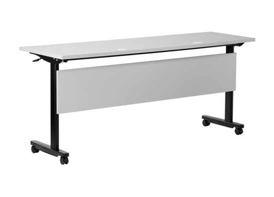 Training table with t leg 5x2 black 12
