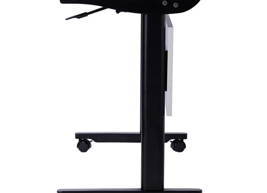 Training table with t leg 5x2 black 15