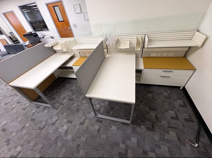 Used herman miller canvas benching 061026 FCO3 4