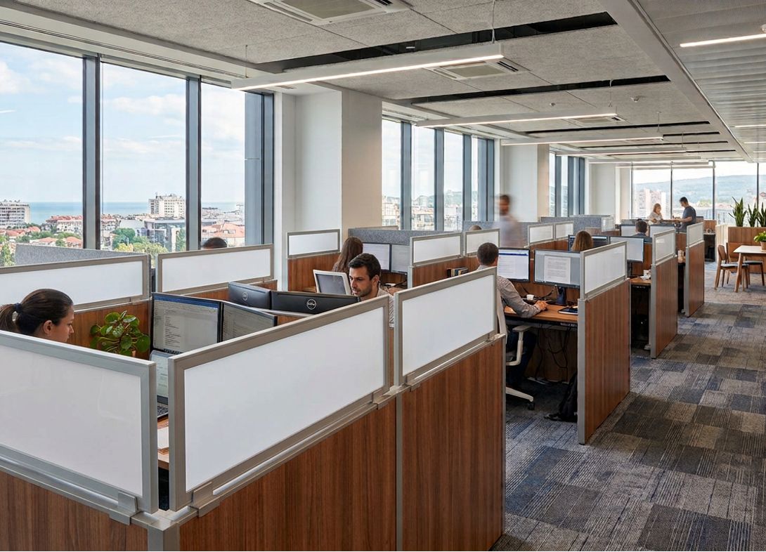 White polycarbonate cubicle wall extender PWT18H White polycarbonate cubicle wall extender PWT18H